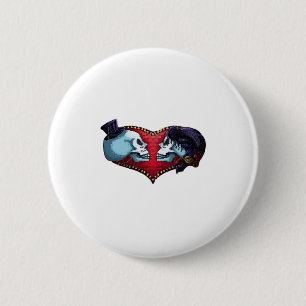 Till Death Do Us Part (Back Bg Variant) Graphic 2 Inch Round Button