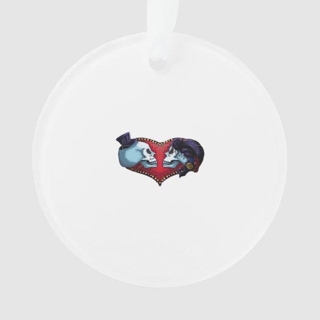 Till Death Do Us Part (Back Bg Variant) Graphic Ornament (Front)