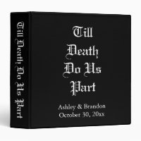 Till Death Do Us Part Black Wedding Album