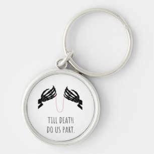 Till Death Do Us Part Boxy Keychain