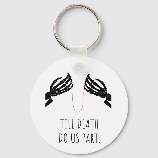 Till Death Do Us Part Boxy Keychain (Front)