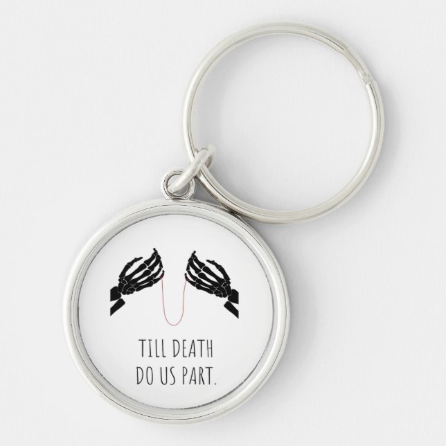 Till Death Do Us Part Boxy Keychain (Front)