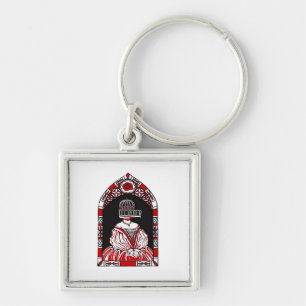 Till Death Do Us Part Caged Bird Classic Keychain
