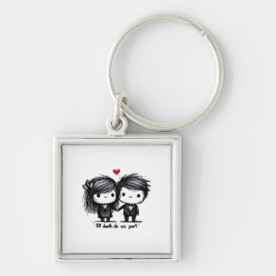 Till Death Do Us Part Classic – Autumn Love Story Keychain
