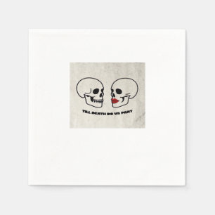 Till Death Do Us Part Classic – Autumn Romance Aes Napkin