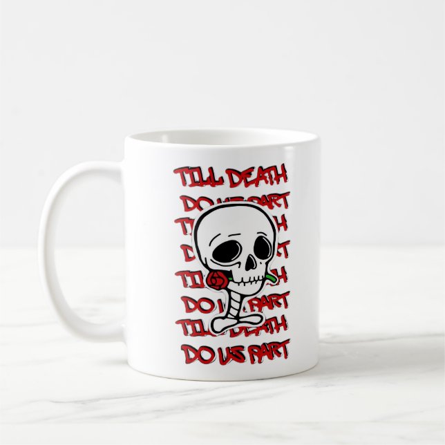 Till Death Do Us Part Classic – Basic Halloween De Coffee Mug (Left)