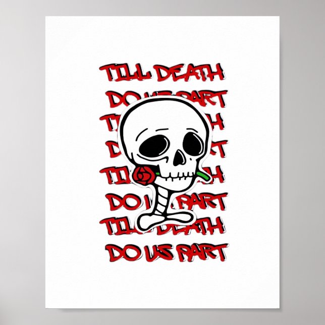 Till Death Do Us Part Classic – Basic Halloween De Poster (Front)