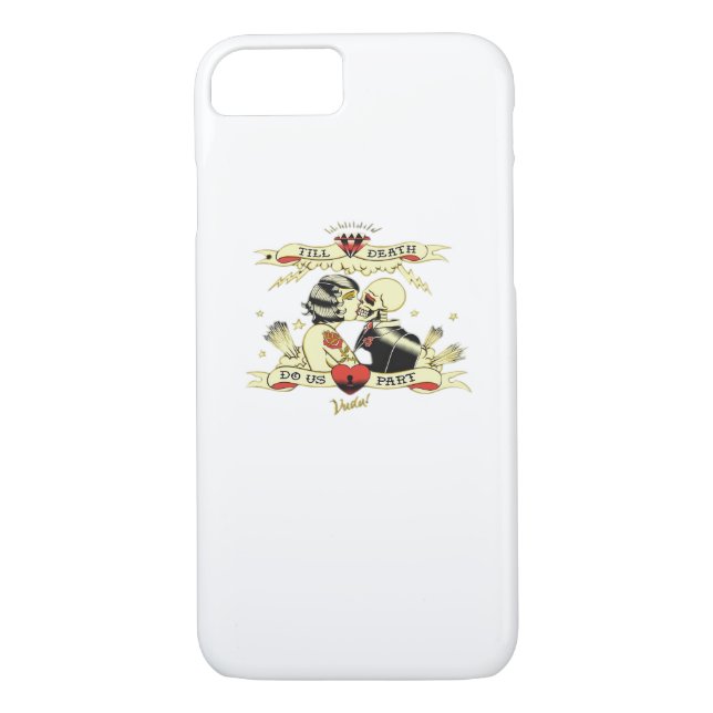 Till Death Do Us Part Classic Design For Halloween Case-Mate iPhone Case (Back)