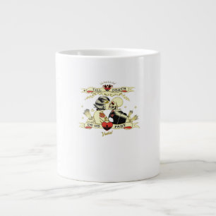 Till Death Do Us Part Classic Design For Halloween Large Coffee Mug