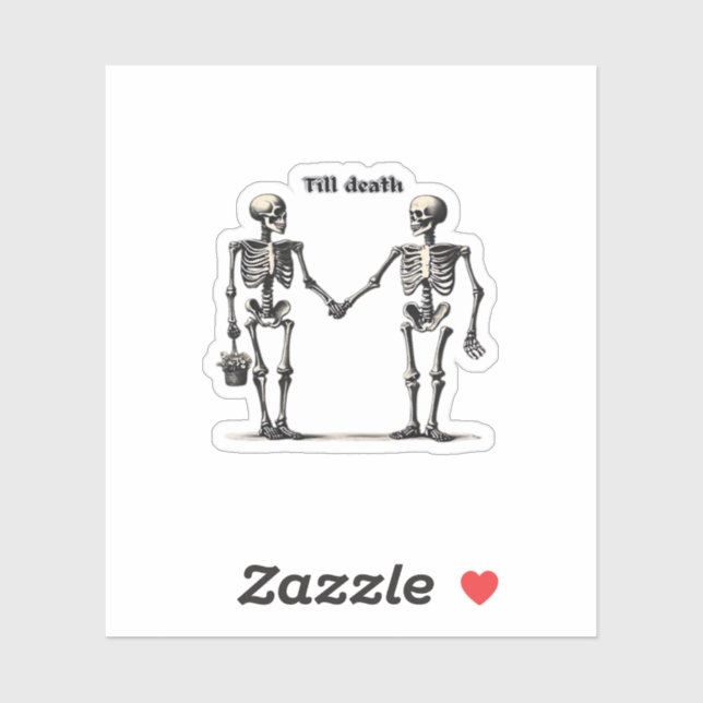 Till Death Do Us Part Classic – Funny Love Quote (Sheet)