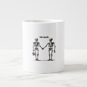 Till Death Do Us Part Classic – Funny Love Quote Large Coffee Mug