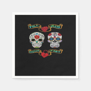 Till Death Do Us Part – Classic Haunting  Napkin