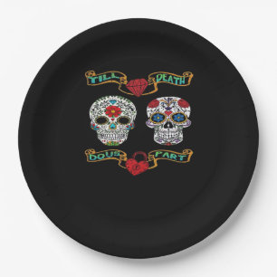 Till Death Do Us Part – Classic Haunting  Paper Plate