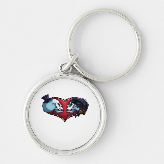 Till Death Do Us Part. Classic Keychain (Front)