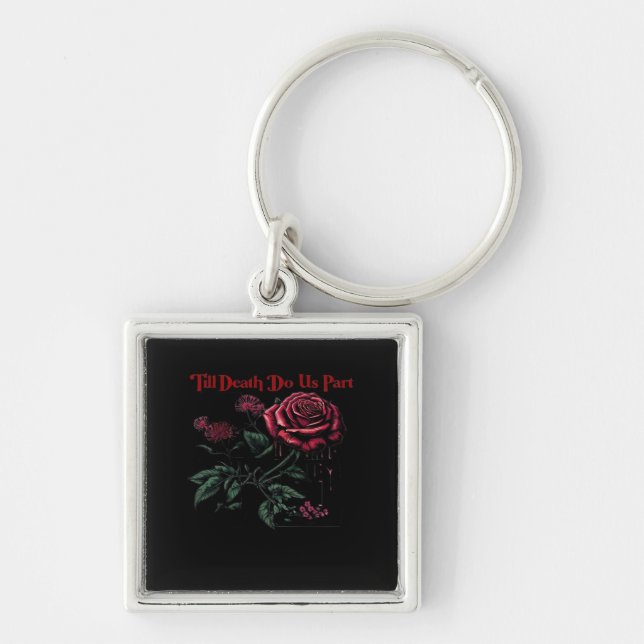 Till Death Do Us Part Classic – Love Design Keychain (Front)