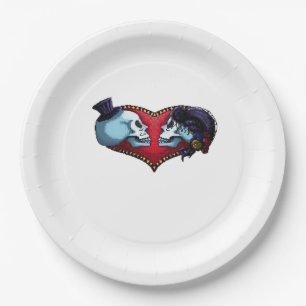 Till Death Do Us Part. Classic Paper Plate