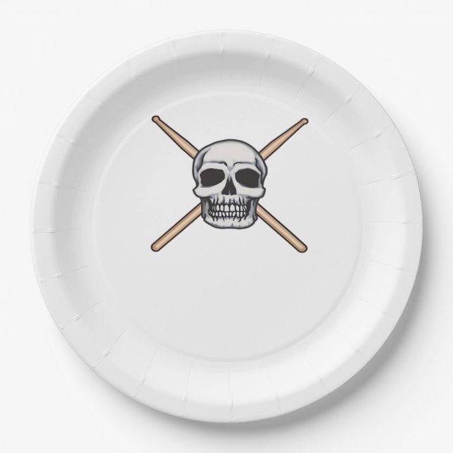Till Death Do Us Part Classic Quote Paper Plate (Front)