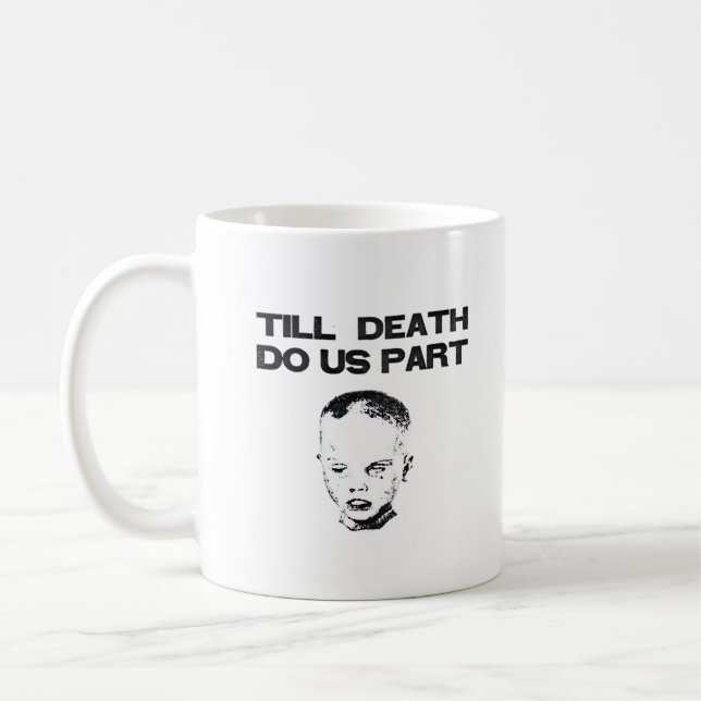 Till Death Do Us Part Classic Sloth Coffee Mug (Left)