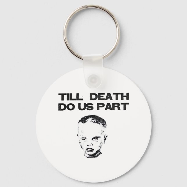 Till Death Do Us Part Classic Sloth Keychain (Front)