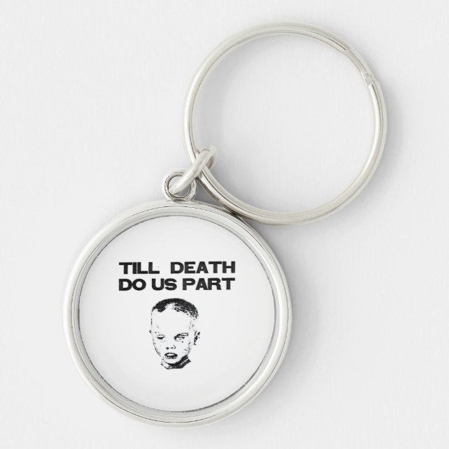 Till Death Do Us Part Classic Sloth Keychain (Front)