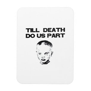 Till Death Do Us Part Classic Sloth Magnet