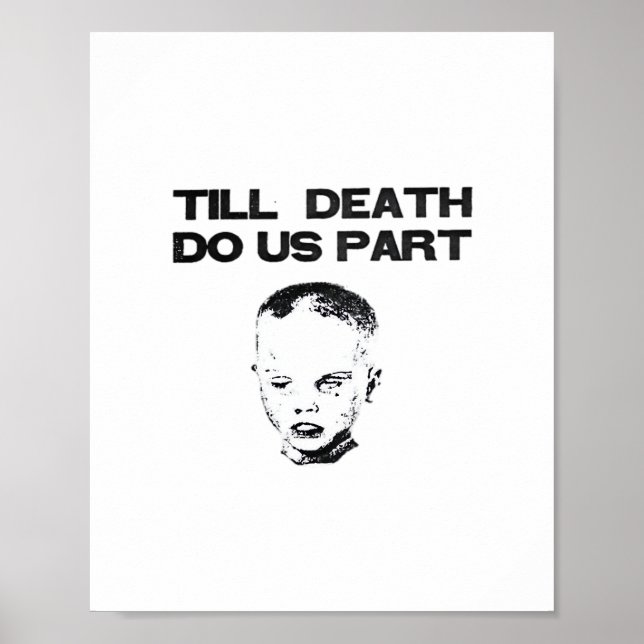 Till Death Do Us Part Classic Sloth Poster (Front)