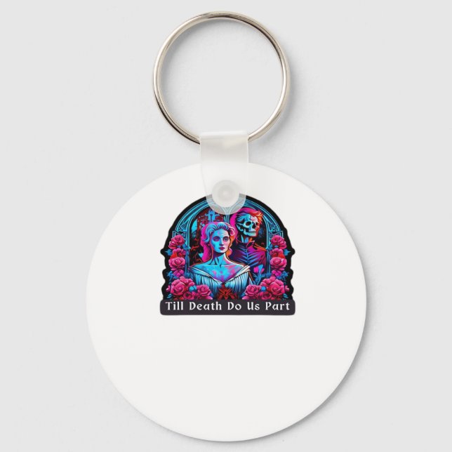 Till Death Do Us Part Classic – Sloth & Soulmate Keychain (Front)