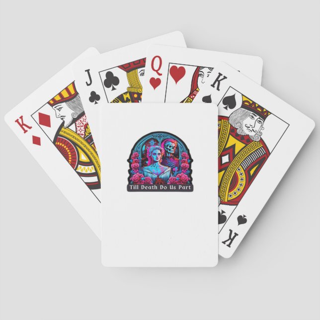 Till Death Do Us Part Classic – Sloth & Soulmate Playing Cards (Back)