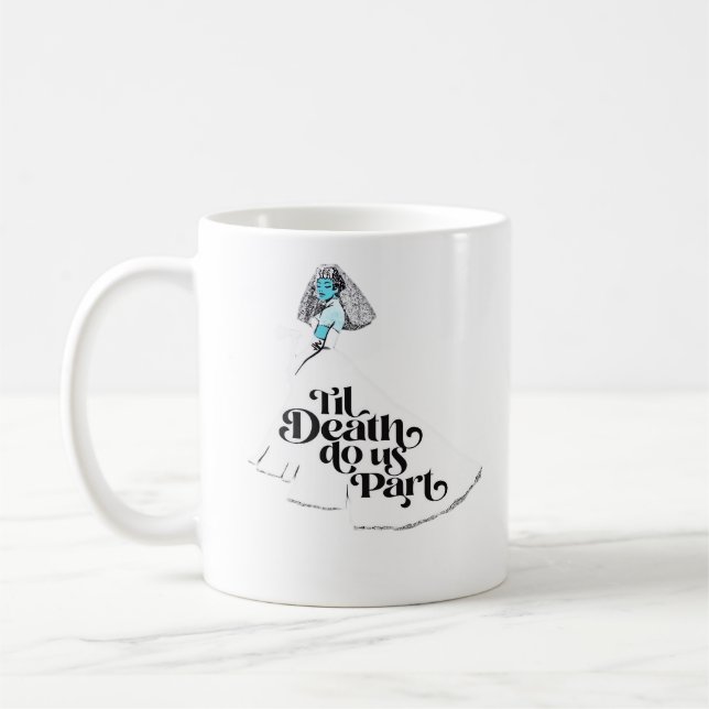 Till Death Do Us Part Classic – Spooky Love Coffee Mug (Left)