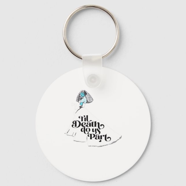 Till Death Do Us Part Classic – Spooky Love Keychain (Front)