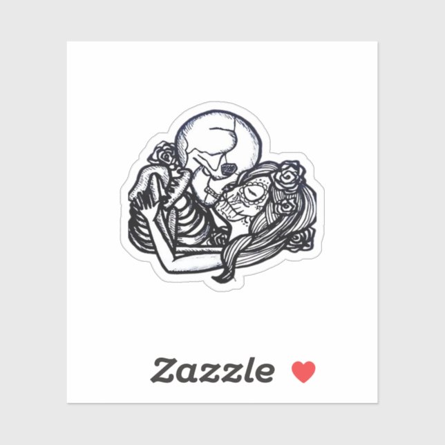 Till Death Do Us Part Classic – Spooky Skeleton Sl (Sheet)