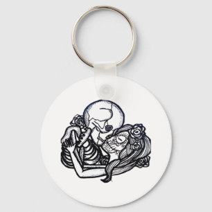 Till Death Do Us Part Classic – Spooky Skeleton Sl Keychain