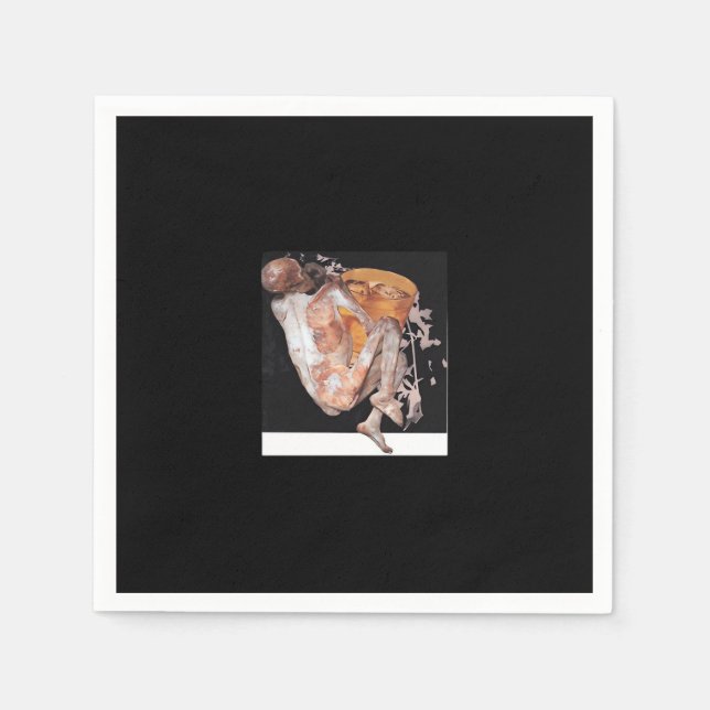 Till Death Do Us Part Classic – Spooky Soulmate Qu Napkin (Front)