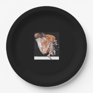Till Death Do Us Part Classic – Spooky Soulmate Qu Paper Plate