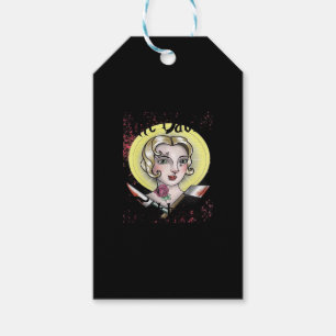 Till Death Do Us Part Classic – Vintage Gothic Rom Gift Tags