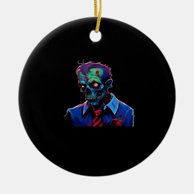 Till Death Do Us Part – Commitment Design Ceramic Ornament (Front)