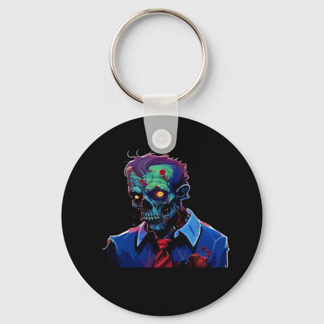 Till Death Do Us Part – Commitment Design Keychain (Front)