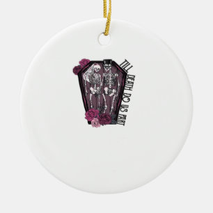 Till Death Do Us Part, Costume Idea Ceramic Ornament