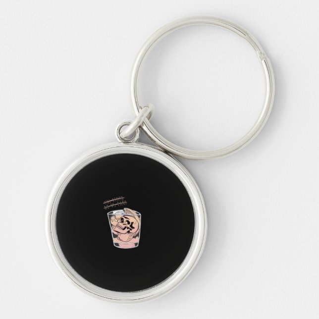 Till Death Do Us Part – Cute Sloth Meets Death Keychain (Front)
