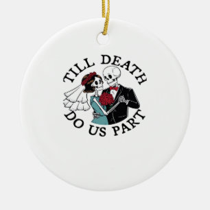 Till Death Do Us Part Essential – Sloth Meets Reap Ceramic Ornament