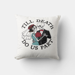 Till Death Do Us Part Essential – Sloth Meets Reap Throw Pillow