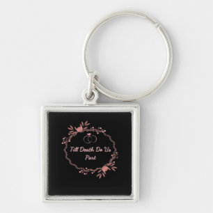Till Death Do Us Part – Ghostly Wedding Keychain