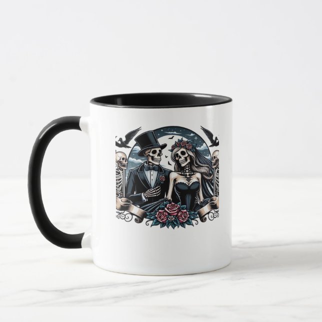 Till Death Do Us Part – Gothic Love Mug (Left)