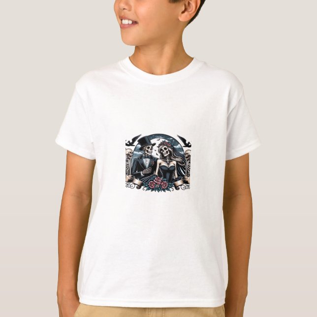 Till Death Do Us Part – Gothic Love T-Shirt (Front)