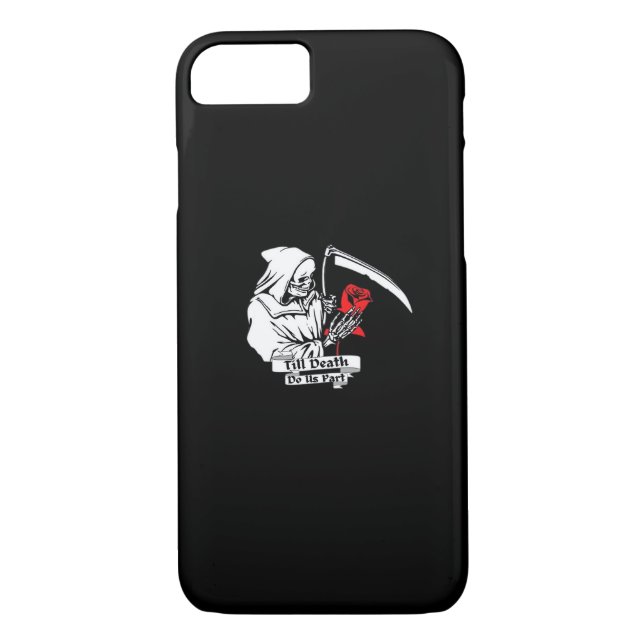 Till Death Do Us Part – Grim Reaper Love  Case-Mate iPhone Case (Back)