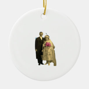 Till Death Do Us Part Meme Classic Style Ceramic Ornament