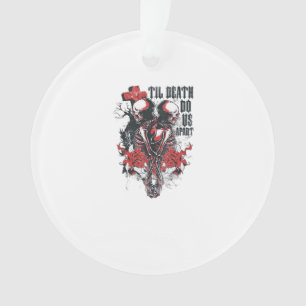 Till Death Do Us Part - Minimalist Skeleton Art Fo