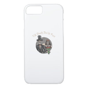 Till Death Do Us Part - Newlywed Skull Married Cou Case-Mate iPhone Case