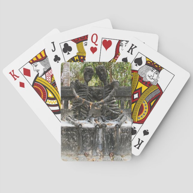 Till Death Do Us Part ... Nong Khai, Thailand Playing Cards (Back)
