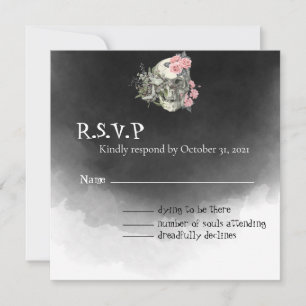 Till Death Do Us Part RSVP Card